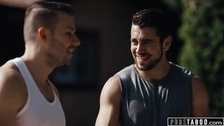 PURE TABOO Stepmom Sheena Ryder Surrenders To Stepson's DP trio Request