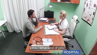 Nurse helps guy get an erection