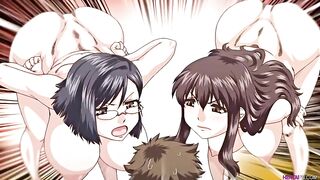 Busty, cartoon hottie is moaning while having hardcore sex, because it feels better than ever before