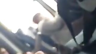 Knob Flash On The Bus For Mature Woman3
