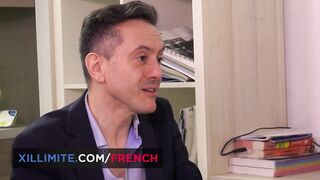 Anal Sex at the office with Anna Polina in lingerie