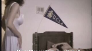 Kay Parker screws college stud