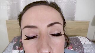 Deflowering Your Virgin Girlfriend, POV - Virtual Sex, Brunette hair Hair, Creampie