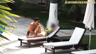 Fucking A Super Hawt Venezuelan Gold Digger Deep In Her Twat Then Kicking Her Out