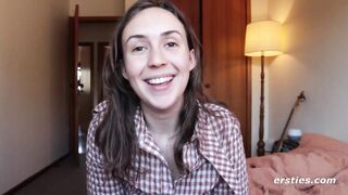 Olive Shows Us Her Unshaved Bush