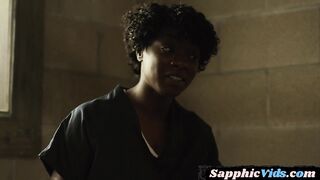 BABE VIDEO - Lesbian inmate pussylicks dyke doctor in prison hospital