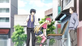 Busty young woman bangs in different positions with her partner Anime manga