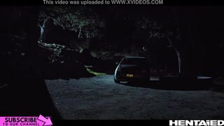 Real Life Manga - Alien Abduction - Kyler Quinn fucked in all her holes by tentacles monsters