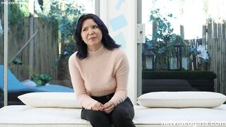 Enjoyable Asian cutie fucks the 5th guy of her entire life to get a job