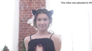 Hard Triple Anal with chick Kitty Doll88 ! Gang Fuck with slender teen