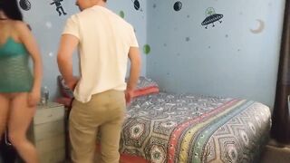 bitch brunette mamma screwed rough by sons friend I meet her at 2fuck.club