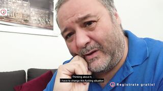 100% REAL: ONLINE DATE with Brunette hair Hair Spanish Beauty Camila Palmer (Spanish Porn)! STYLISH-BUTT