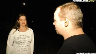 AMATEUREURO - Thick And Curvy Brunette hair Hair Gets Boned By Amateur Stud