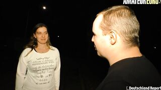 AMATEUREURO - Thick And Curvy Brunette hair Hair Gets Boned By Amateur Chap