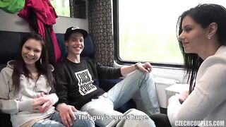 Czech angels are traveling around the world and having steamy sex with various attractive guys