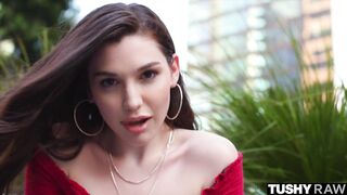 TushyRaw: Nice-looking little Lily gets her tiny rectal hole stretched On PornHD