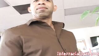 Real Amateur High School Angel Takes a Biggest Ebony Jungle Weenie!