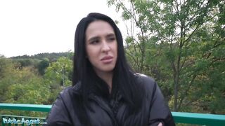 Public Agent Alyssa Bounty Basement Anal Bang After Hitchhiking