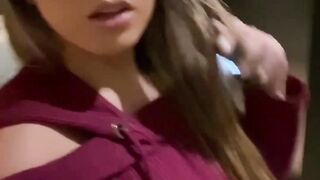 I found my neighbor on the elevator and took him to fuck me on the emergency stairs.... link on video