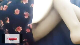 LA MADRE DE MI'MIGO SE QUEDA EN MI CASA CON TREMENDO VESTIDO AZUL