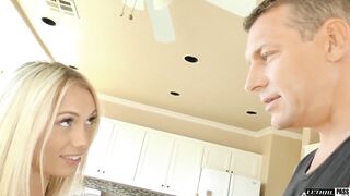 Sky Pierce is a small titted golden-haired sweetheart who likes to suck and ride hard knobs