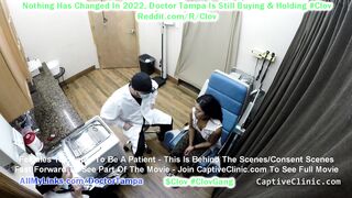 $CLOV Doctor Tampa Examines His Newest Specimen, Virgin Orphan Jasmine Rose Who's Been Adopted By Worthwhile Samaritan Health Labs As Their Newest "Corporate Slaves" @CaptiveClinic.com