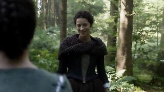 Laura Donnelly undressed - Outlander s01e14 - 2015