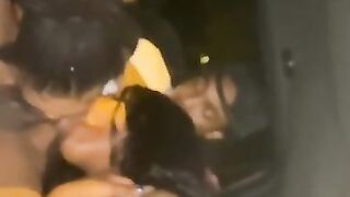 Ebony Gals Suck Ramrod to Avoid Any Action After Car Accident (FULL VIDEO) THANKS FOR 2K SUBS!!!