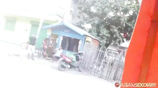 African babe with a big, round ass is secretly working as a prostitute, 'cuz she likes it