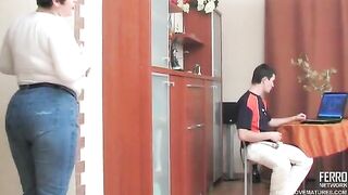 Bulky older mother I'd like to fuck screwed hard