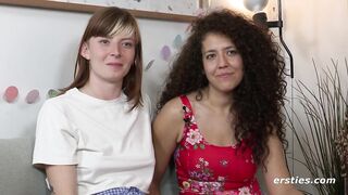 Amateur Lesbian Couple Engage In Hot Lesbian Sex With Dildos