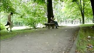 Outdoor Flash Cutie at Park