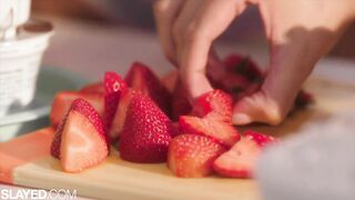 SLAYED Stunning chicks devour each other