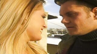 Anal-act of love loving golden-haired, Cassandra Wild got down and immodest with several guys, the other day