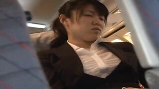 Officelady groped in Airliner