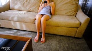 Seducing My Stepbrother On Gameday: Fill My Cunt Up With Warm White Cum!