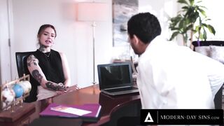 MODERN-DAY SINS - Fertility Doctor IMPREGNATES Desperate Client Vanessa Vega Himself!