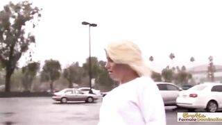 Summer Storm is a smokin' hawt, golden-haired milf who likes to have casual sex with black lads