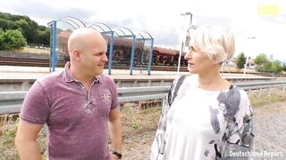 DeutschlandReport - Oda Amelie Busty German Golden-Haired Gets Her Aged Vagina Fucked Hard - AMATEUREURO