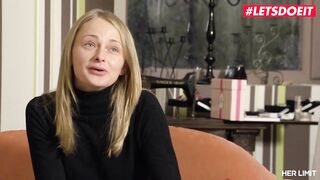 HERLIMIT - Young Golden-Haired Ivana Hardcore Face Fucking And Anal Session Full Scene