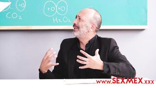 Analía Lipha gets banged by 3 young lads