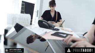 PURE TABOO Trans Korra Del Rio Has To Fuck Below Threat And Makes Her Guilty Hubby To Watch