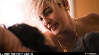 celebrities exposed & hard sex scenes from the l word: generation q