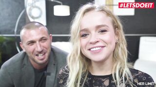 HERLIMIT - Shy 19 Yo Teen Alexa Flexy Gets Rough Ass Drilled By A Huge Rod