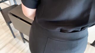 My Teacher desires to be constantly Fucked and Cum on her screwing Glasses