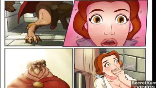 Hotty and the Beast pt. 1 - Monster Penis Fuck little Village bitch -- Fairy Tale Anal Parody