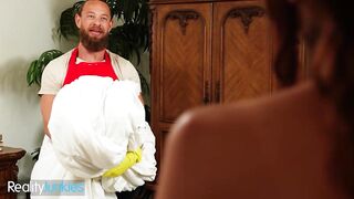 Reality Junkies - Married Female-dom-Slut Artemisia Love Seduces Her New Gracious Maid To Get Her into Bed