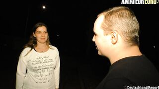 DEUTSCHLAND REPORT - Sexually Slutty German Lady Rides Stranger's Ramrod - AMATEUR EURO