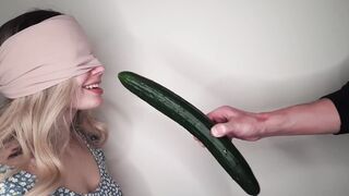 A game of taste. My best friend tricked into sucking my weenie and swallowing cum