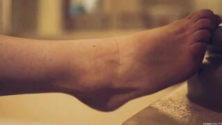 Hawt golden-haired sweetheart with big tits, Skyla Novea is moaning whilst having casual sex with her ex